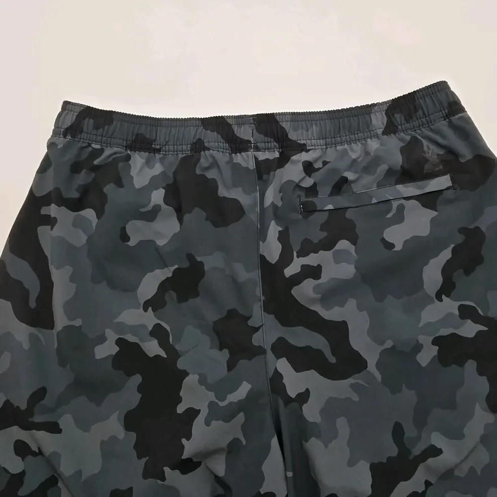 Chubbies Shorts Mens Black Camo Boxer Lined Athlounger Neon Glows